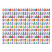 装飾的な象 テーブルクロス (正面(横))