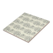 装飾的な貝パターン タイル (側面)