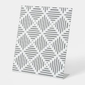 装飾的な貝殻台座標識 台座サイン (正面)