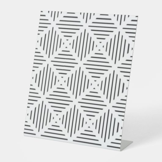 装飾的な貝殻台座標識 台座サイン (正面)