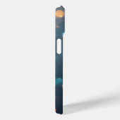 装飾的な透明な文字D Case-Mate iPhoneケース (裏面 / 右)
