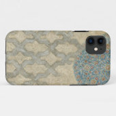 装飾的な銀製のタペストリーの生け花 Case-Mate iPhoneケース (裏面(横))
