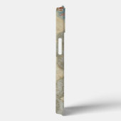 装飾的な銀製のタペストリーの生け花 Case-Mate iPhoneケース (裏面 / 右)