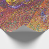 装飾的な骨組包装紙 ラッピングペーパー (角)