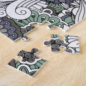 装飾的な ジグソーパズル (側面)