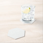 装飾的な、ソープストーン、ビアンカ ペーパーコースター (インサイチュ)