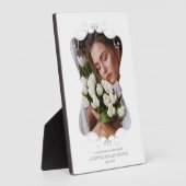 装飾的な 思い出 愛する人が亡くなった フォトプラーク (側面)