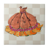 装飾的なHensTile Trivet タイル (正面)