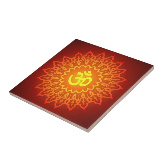 装飾的なOmは設計します タイル (側面)