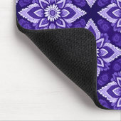 装飾的エレガント房宝花柄 マウスパッド (コーナー)