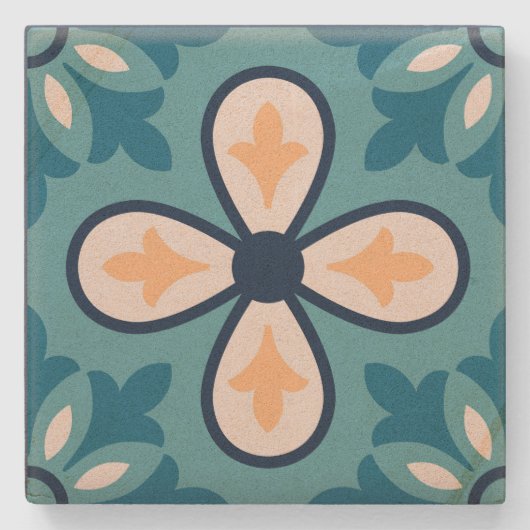 装飾的 ストーンコースター (正面)