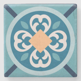 装飾的 ストーンコースター