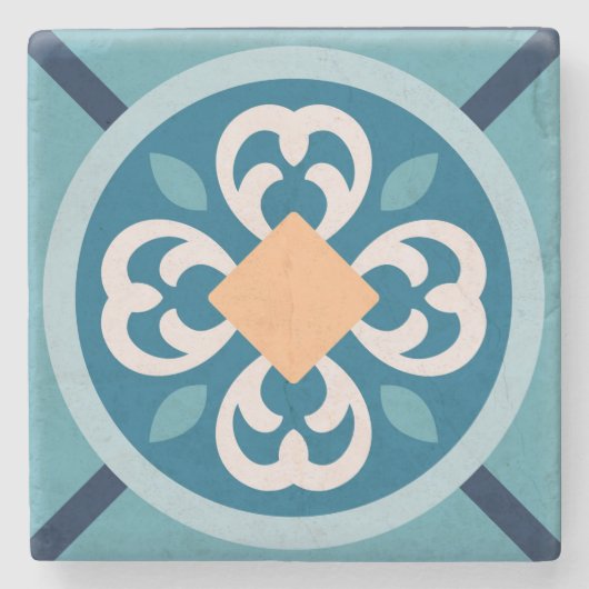 装飾的 ストーンコースター (正面)