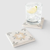 装飾的 ストーンコースター (横)