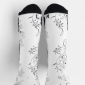 装飾的、ソープストーン、ビアンカ ソックス (上部)