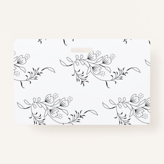 装飾的、ソープストーン、ビアンカ バッジ (正面)