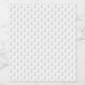 装飾的, ソープストーン, ビアンカ ワインラベル (シングルラベル)