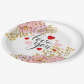 装飾的 ペーパープレート (アングル)