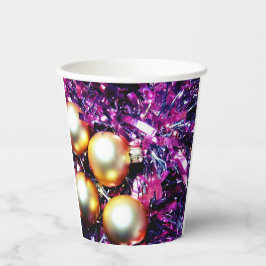 装飾的 紙コップ