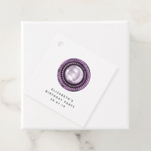 装飾真珠とレース フェイバータグ (インサイチュ)