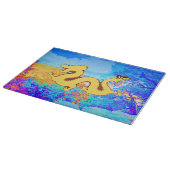 装飾神秘中国の黄龍 カッティングボード (角)