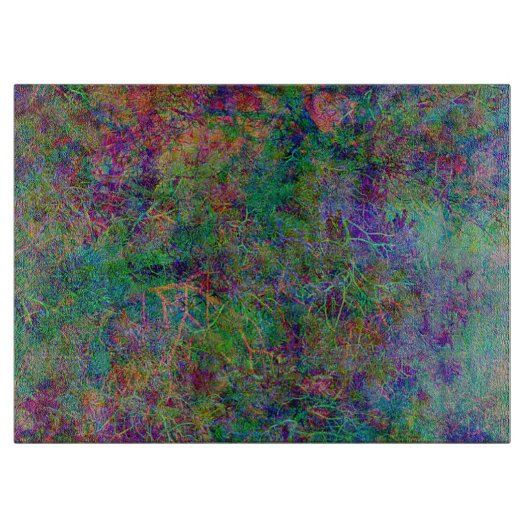 装飾神秘的なカラフル裁断ボード カッティングボード (正面)