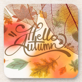 装飾紅葉 コースター