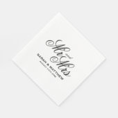 装飾紙ナプキファンシーンス結婚ディナー スタンダードランチョンナプキン (角)