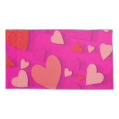 装飾紙ハート2 枕カバー (裏面)