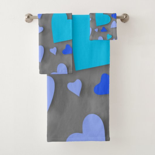 装飾紙ハート4 バスタオルセット (インサイチュ)
