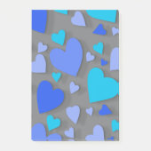 装飾紙ハート4 ポストイット (正面)