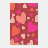 装飾紙ハート6 ポストイット (正面)