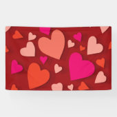 装飾紙ハート6 横断幕 (横)