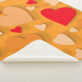 装飾紙ハート7 シェルパブランケット (3/4)