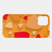 装飾紙ハート7 iPhoneケース (裏面横)