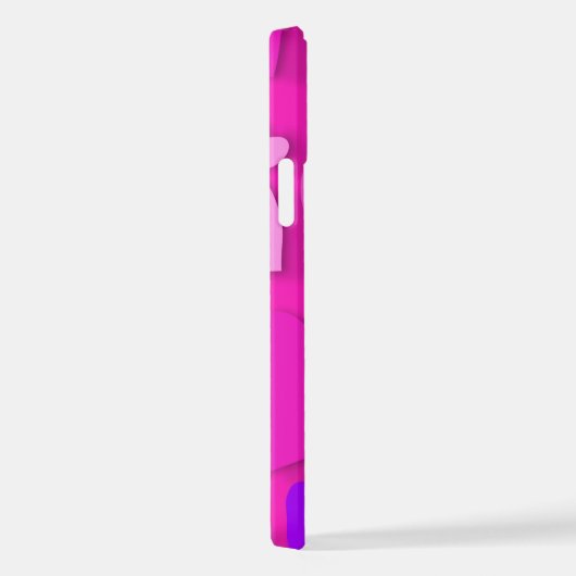 装飾紙ハート8 iPhoneケース (右側面)