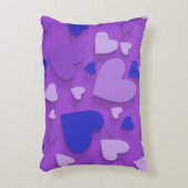 装飾紙ハート9 アクセントクッション (正面(垂直))