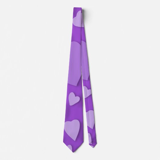 装飾紙ハート9 ネクタイ (正面)