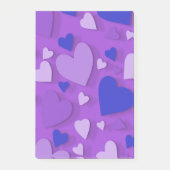 装飾紙ハート9 ポストイット (正面)