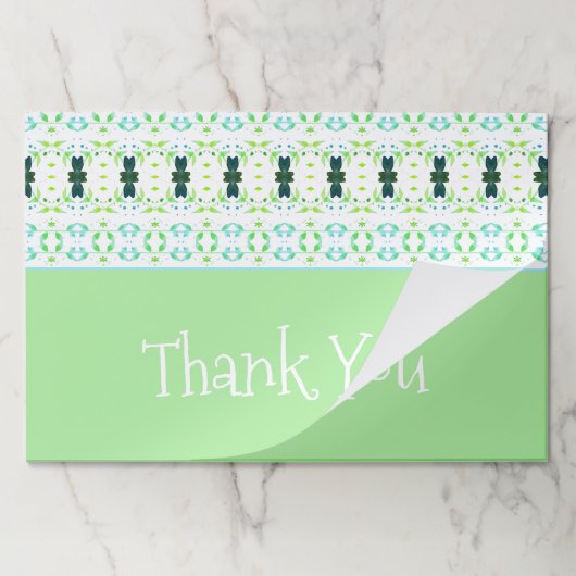 装飾紙ランチョンマット25ピース ペーパーパッド (折り畳み)