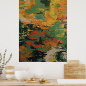 装飾絵画の ポスター (キッチン)