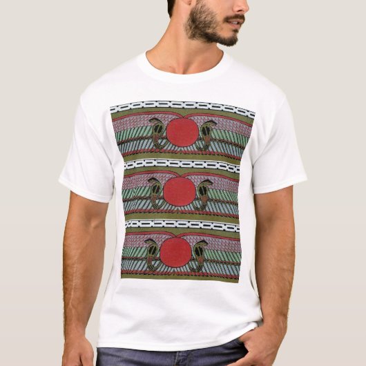装飾縁どデザイン( Owen Jones ) Tシャツ (正面)