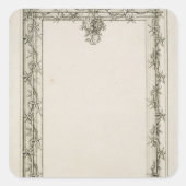装飾縁ど, 1809 スクエアシール (正面)