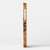 装飾繊維クラシックプリントデジタルモチフセ Case-Mate iPhoneケース (裏面 / 左)