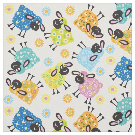 装飾羊 ファブリック (見本)