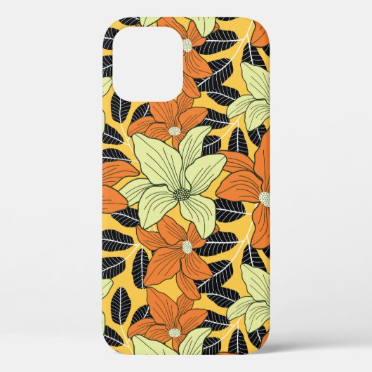 装飾美しい抽象芸術モダンスタイルフローラ Case-Mate iPhoneケース (裏面)