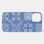 装飾色セラミックのアズレジョタイル。カラードゥ Case-Mate iPhoneケース (裏面 (横))