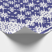 装飾色セラミックのアズレジョタイル。ミニマルで ラッピングペーパー (角)