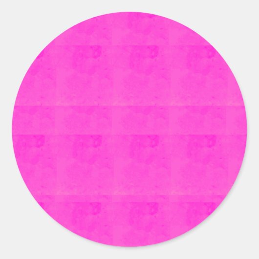 装飾色テンプレート追加文字Img 買 空白の ラウンドシール (正面)