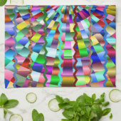 装飾色 キッチンタオル (折り畳み)